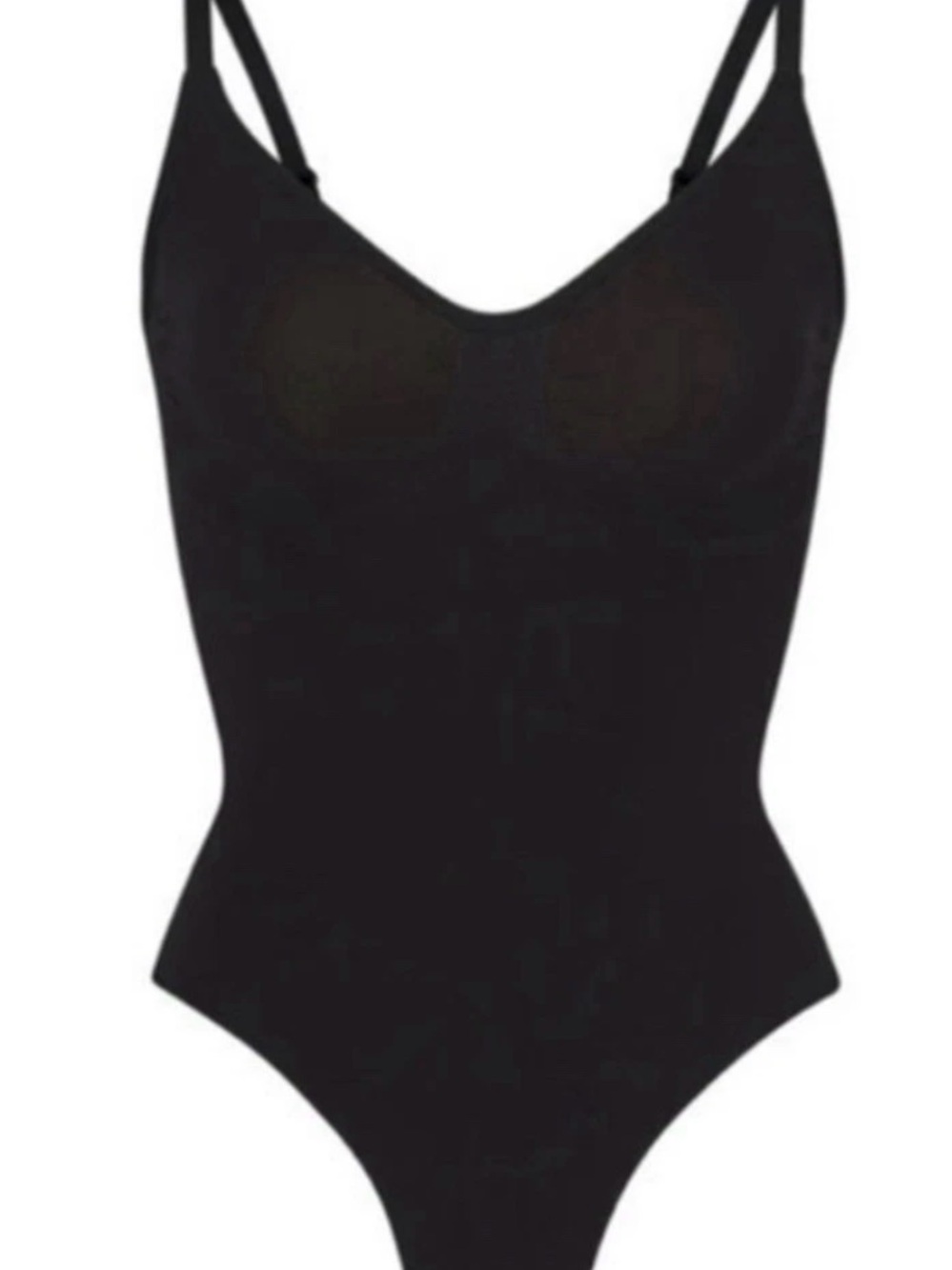 SKIMS Molded Underwire Bodysuit Onyx XS NWT Black Shapewear